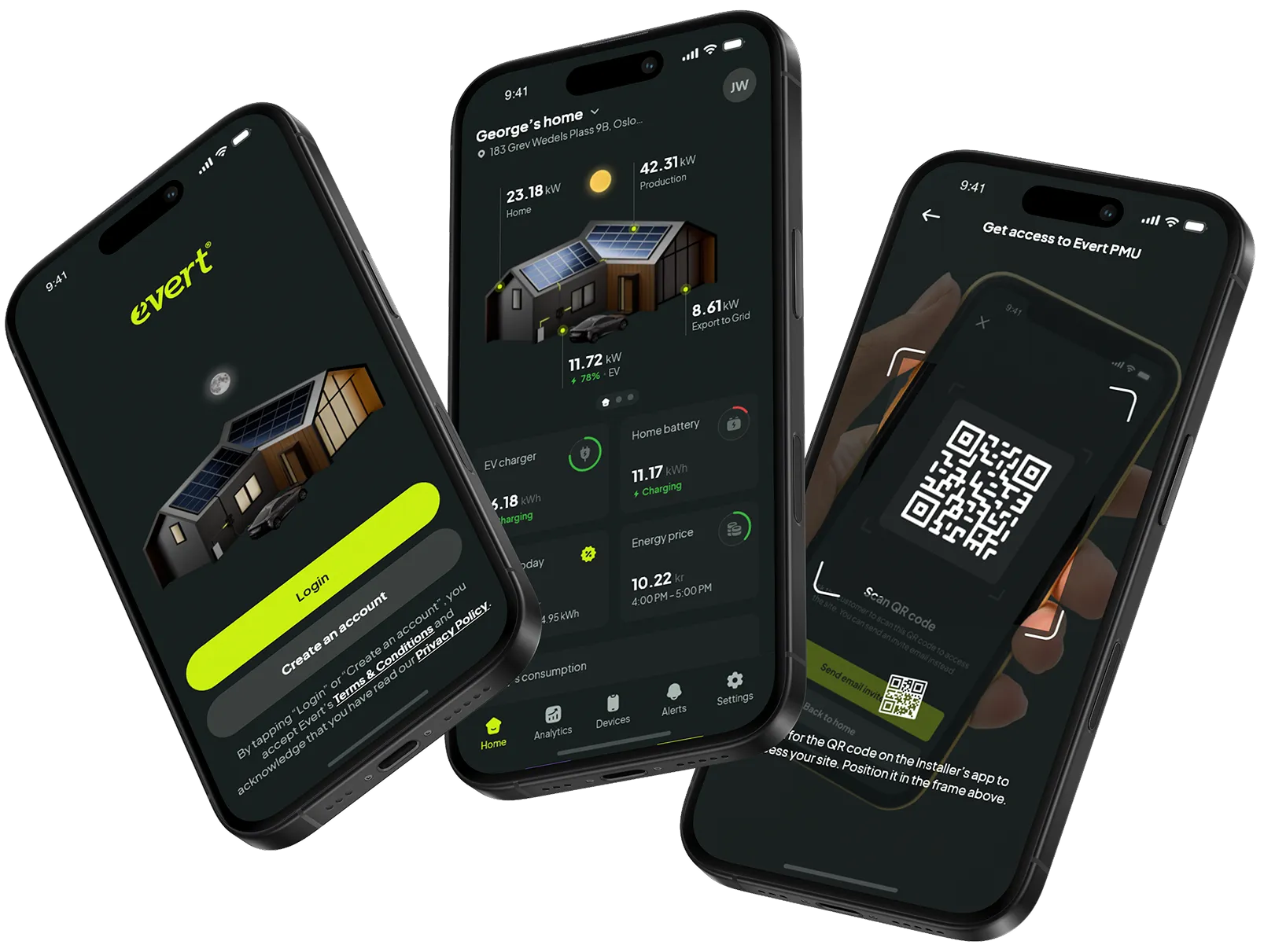 Evert App Interface