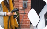 Solar EV plug